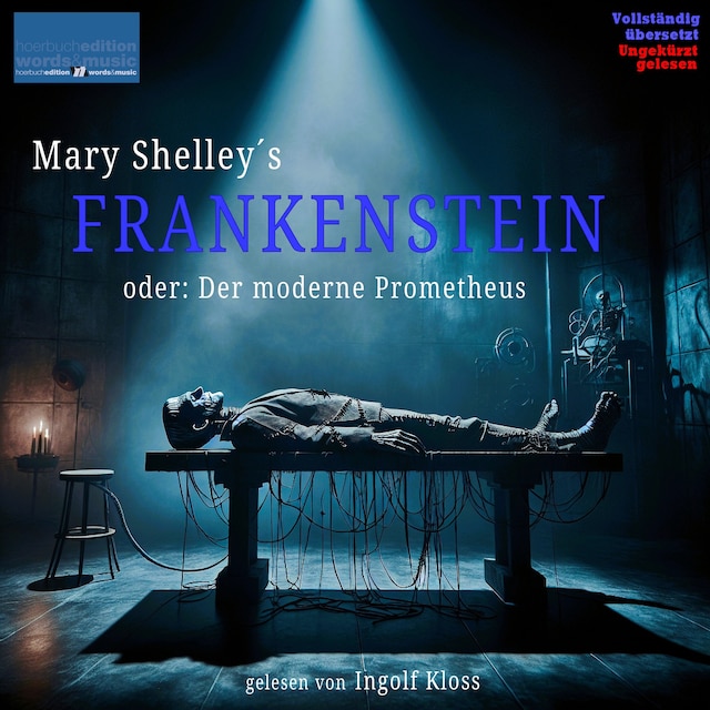 Buchcover für Mary Shelley´s FRANKENSTEIN