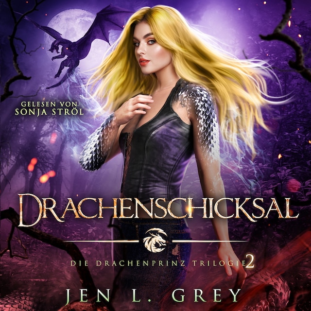 Book cover for Drachenschicksal - Die Drachenprinz Saga 3 - Romantasy Hörbuch