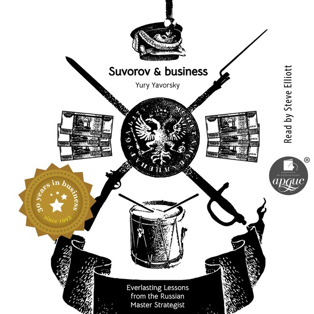 Book cover for Suvorov & business. Everlasting lessons from the russian master strategist