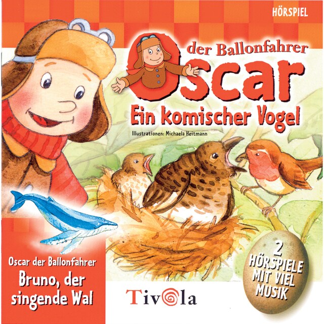 Buchcover für Ein komischer Vogel / Der singende Wal - Oscar der Ballonfahrer