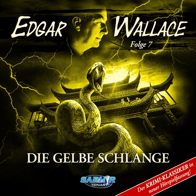 Buchcover für Edgar Wallace, Folge 7: Die gelbe Schlange