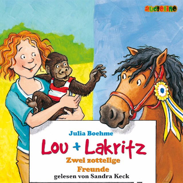 Boekomslag van Zwei zottelige Freunde - Lou + Lakritz 2