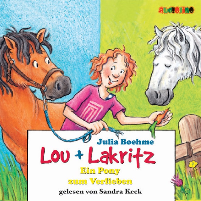 Portada de libro para Ein Pony zum Verlieben - Lou + Lakritz 5