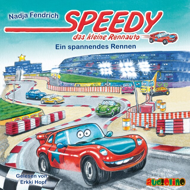 Buchcover für Ein Spannendes Rennen - Speedy, das kleine Rennauto 1