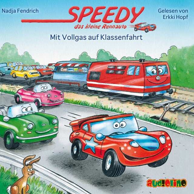Buchcover für Mit Vollgas auf Klassenfahrt - Speedy, das kleine Rennauto 4