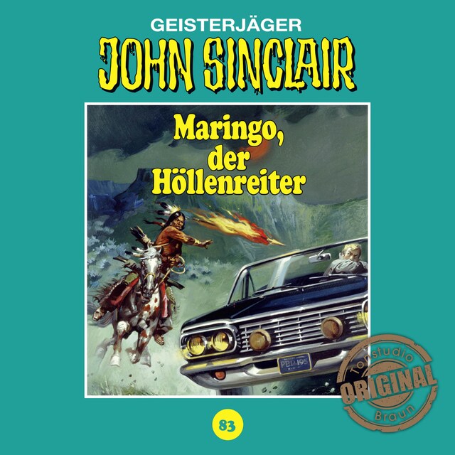 Book cover for John Sinclair, Tonstudio Braun, Folge 83: Maringo, der Höllenreiter (Ungekürzt)