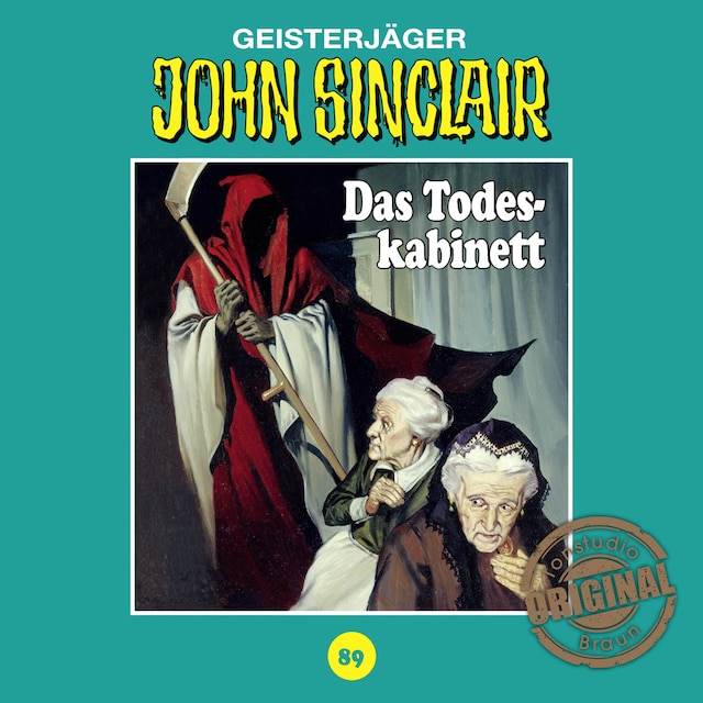 Book cover for John Sinclair, Tonstudio Braun, Folge 89: Das Todeskabinett (Ungekürzt)