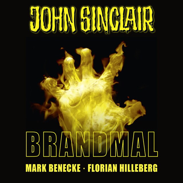 Kirjankansi teokselle John Sinclair, Sonderedition 7: Brandmal