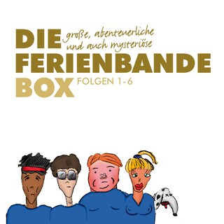 Die große, abenteuerliche und auch mysteriöse Ferienbande Box, Folge 1-6 als Hörbuch