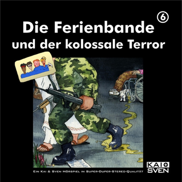 Book cover for Die Ferienbande, Folge 6: Die Ferienbande und der kolossale Terror