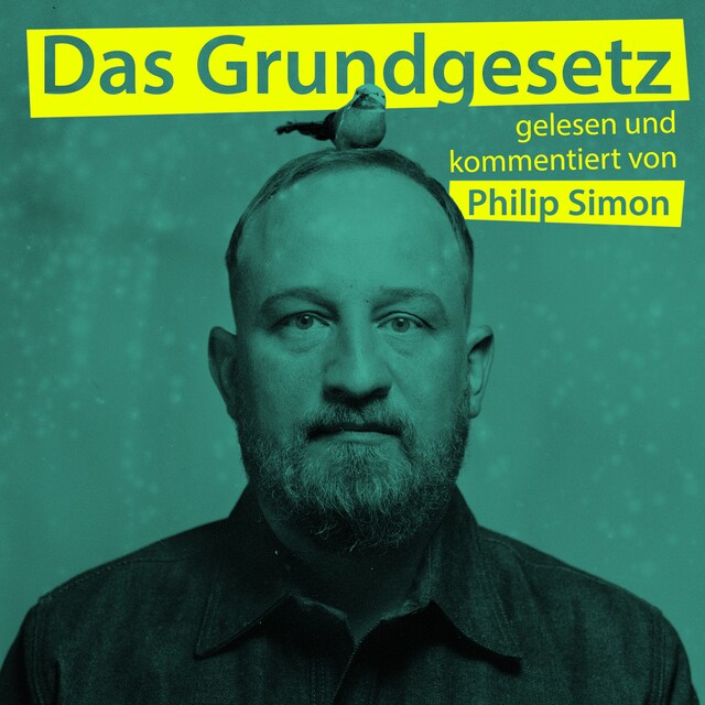 Kirjankansi teokselle Philip Simon, Das Grundgesetz, gelesen und kommentiert von Philip Simon