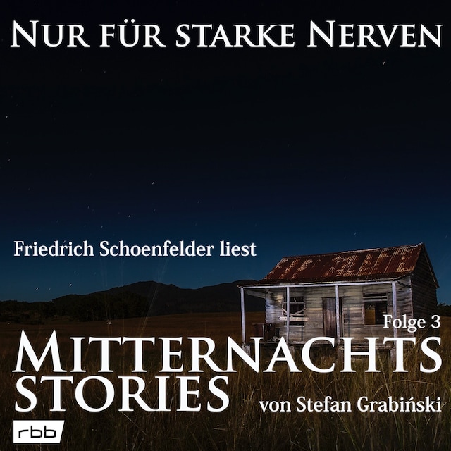 Book cover for Mitternachtsstories von Stefan Grabinski - Nur für starke Nerven, Folge 3 (ungekürzt)