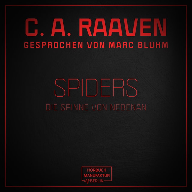 Book cover for Spiders - Die Spinne von nebenan (ungekürzt)