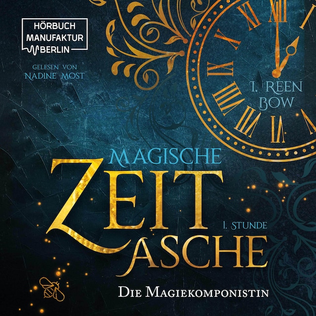 Kirjankansi teokselle Erste Stunde: Die Magiekomponistin - Magische Zeitasche, Band 1 (ungekürzt)