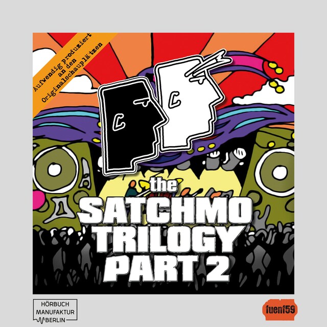 Couverture de livre pour The Satchmo Trilogy, Part 2: Bronco Bullcox und der dickflüssige Pfarrer (ungekürzt)