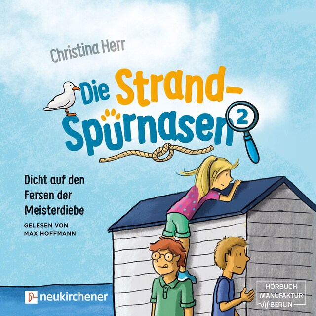 Book cover for Dicht auf den Fersen der Meisterdiebe - Die Strandspürnasen, Band 2 (ungekürzt)
