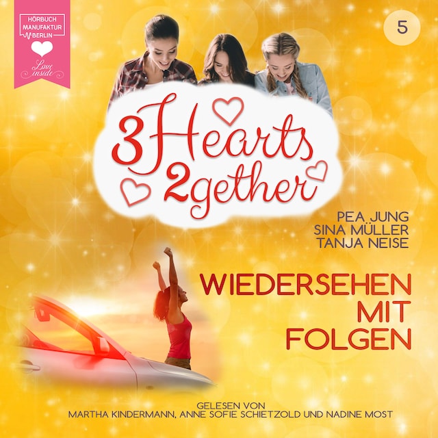Book cover for Wiedersehen mit Folgen - 3hearts2gether, Band 5 (ungekürzt)