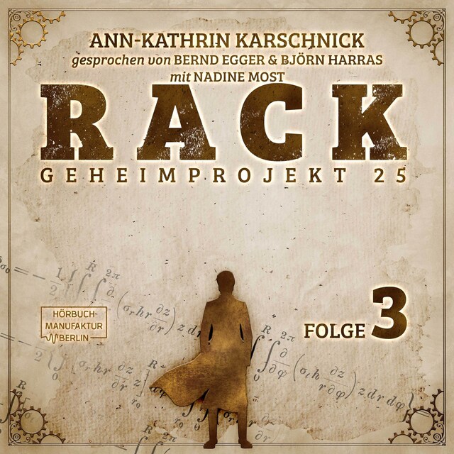 Book cover for Rack - Geheimprojekt 25, Folge 3 (ungekürzt)