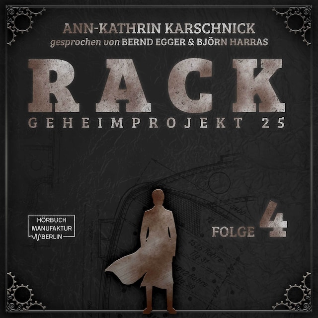 Book cover for Rack - Geheimprojekt 25, Folge 4 (ungekürzt)