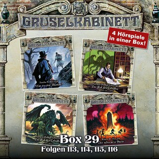 Gruselkabinett, Box 29: Folgen 113, 114, 115, 116 als Hörbuch
