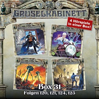 Gruselkabinett, Box 31: Folgen 120, 121, 124, 125 als Hörbuch