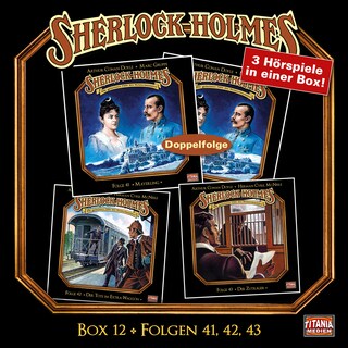 Sherlock Holmes - Die geheimen Fälle des Meisterdetektivs, Box 12: Folgen 41, 42, 43 als Hörbuch