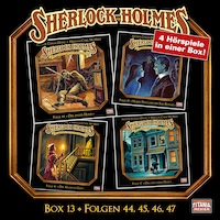Sherlock Holmes - Die geheimen Fälle des Meisterdetektivs, Box 13: Folgen 44, 45, 46, 47