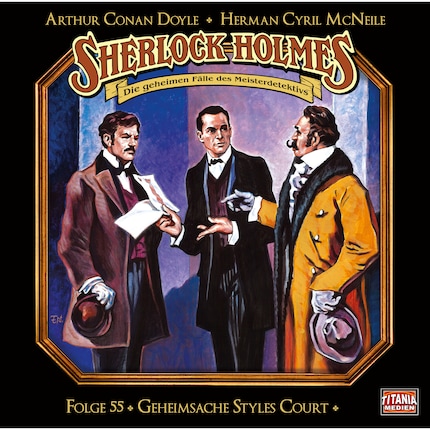 Sherlock Holmes - Die geheimen Fälle des Meisterdetektivs, Folge 55: Geheimsache Styles Court bookCoverFor