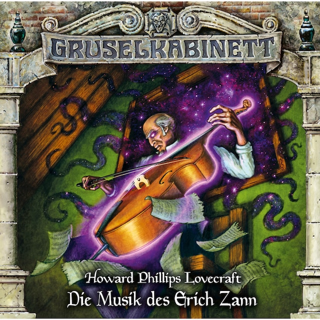 Buchcover für Gruselkabinett, Folge 185: Die Musik des Erich Zann