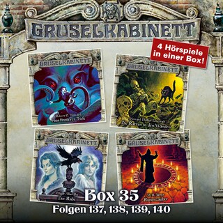 Gruselkabinett, Box 35: Folgen 137, 138, 139, 140 als Hörbuch