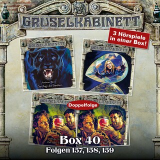 Gruselkabinett, Box 40: Folgen 157, 158, 159 als Hörbuch