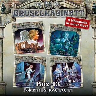 Gruselkabinett, Box 43: Folgen 168, 169, 170, 171 als Hörbuch