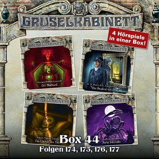 Gruselkabinett, Box 44: Folgen 174, 175, 176, 177 als Hörbuch