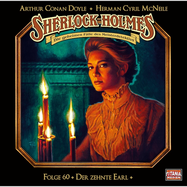 Book cover for Sherlock Holmes - Die geheimen Fälle des Meisterdetektivs, Folge 60: Der zehnte Earl