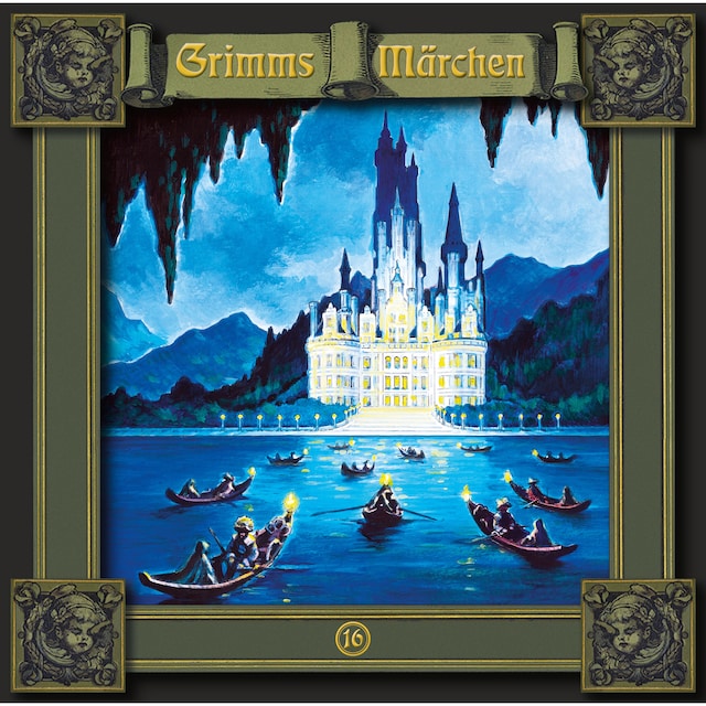 Book cover for Grimms Märchen, Folge 16: Die zertanzten Schuhe / Hans im Glück / Der Geist im Glas