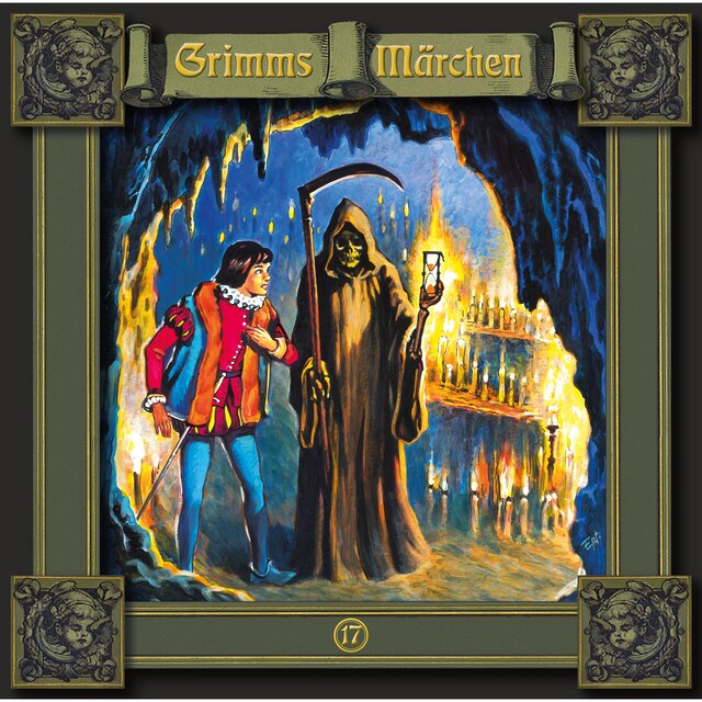 Buchcover für Grimms Märchen, Folge 17: Gevatter Tod / Das Lumpengesindel / Die drei Schlangenblätter