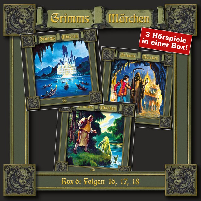 Kirjankansi teokselle Grimms Märchen, Box 6: Folgen 16, 17, 18