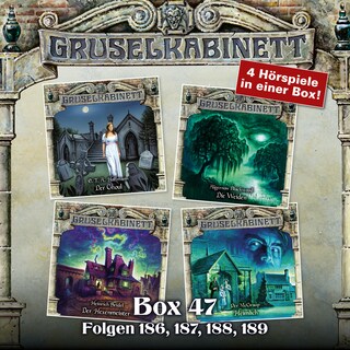Gruselkabinett, Box 47: Folgen 186, 187, 188, 189 als Hörbuch