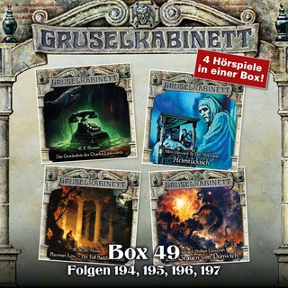 Gruselkabinett, Box 49: Folgen 194, 195, 196, 197 als Hörbuch