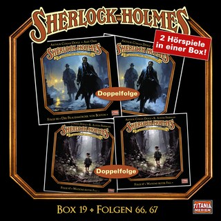 Sherlock Holmes - Die geheimen Fälle des Meisterdetektivs, Box 19: Folgen 66, 67 als Hörbuch