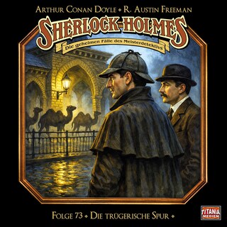 Sherlock Holmes - Die geheimen Fälle des Meisterdetektivs, Folge 73: Die trügerische Spur (ungekürzt) als Hörbuch