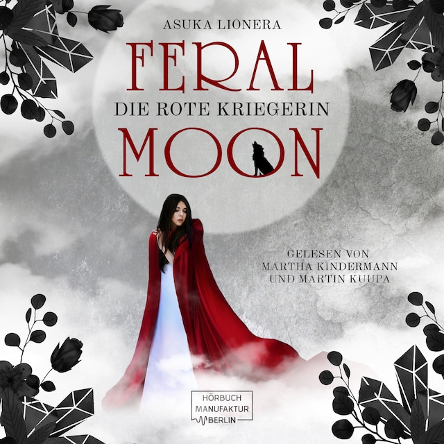 Portada de libro para Die rote Kriegerin - Feral Moon, Band 1 (unabridged)