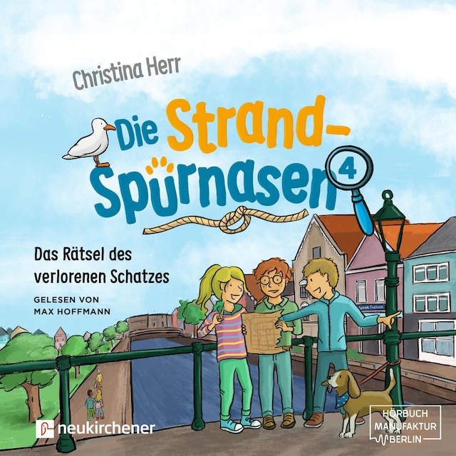 Couverture de livre pour Das Rätsel des verlorenen Schatzes - Die Strandspürnasen, Band 4 (ungekürzt)