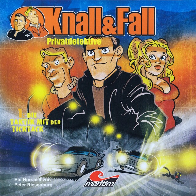 Knall & Fall Privatdetektive, Folge 1: Die Taktik mit der Ticktack Buchcover für Knall & Fall Privatdetektive, Folge 1: Die Taktik mit der Ticktack