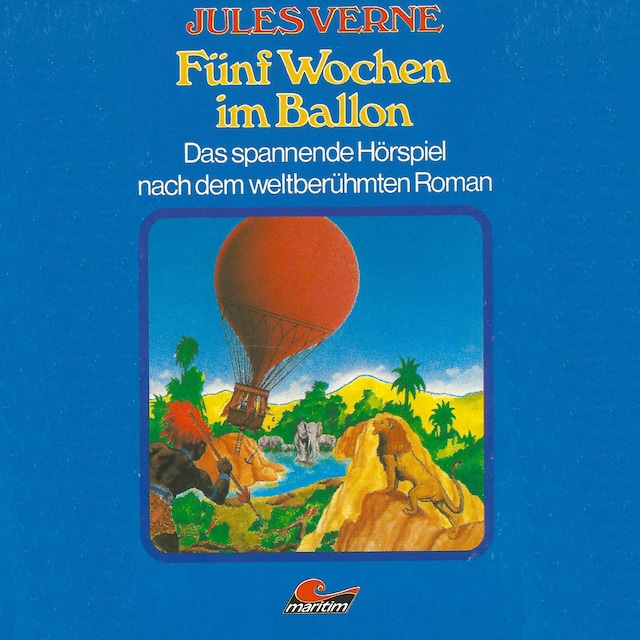 Buchcover für Jules Verne, Fünf Wochen im Ballon