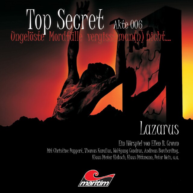 Buchcover für Top Secret, Akte 6: Lazarus