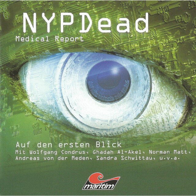 Couverture de livre pour NYPDead - Medical Report, Folge 2: Auf den ersten Blick