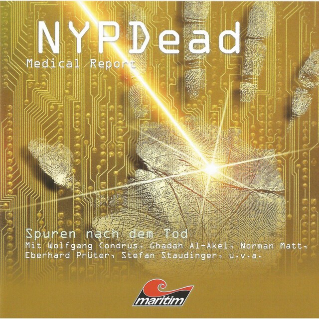 Book cover for NYPDead - Medical Report, Folge 3: Spuren nach dem Tod
