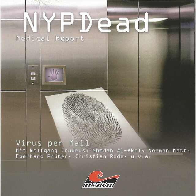 Bokomslag for NYPDead - Medical Report, Folge 4: Virus per Mail