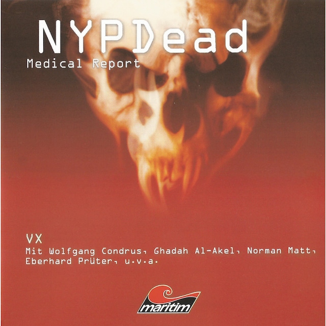 Book cover for NYPDead - Medical Report, Folge 5: VX